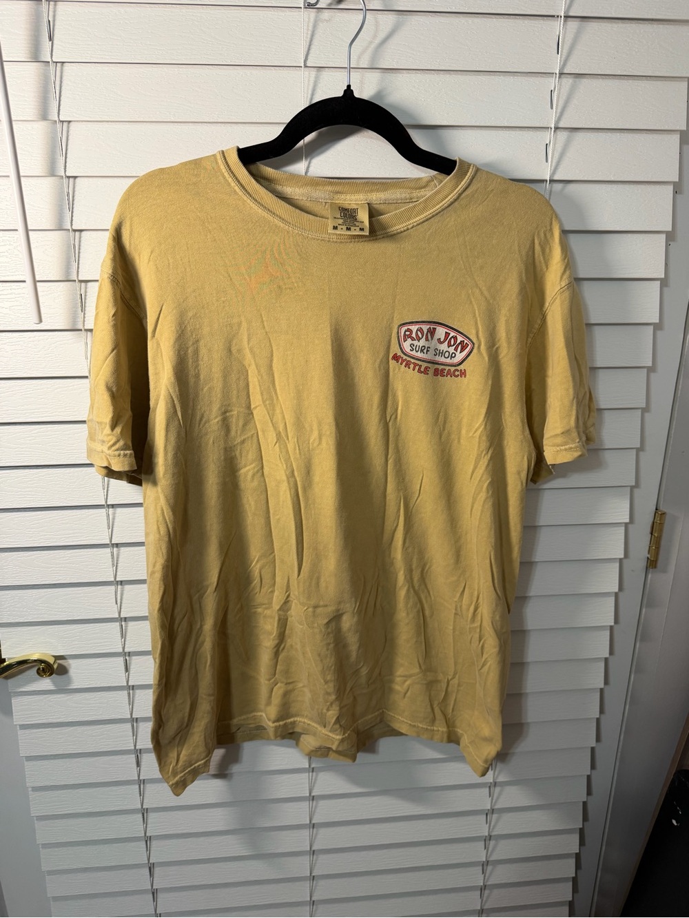 Yellow Graphic Tee Ron Jon Myrtle beach